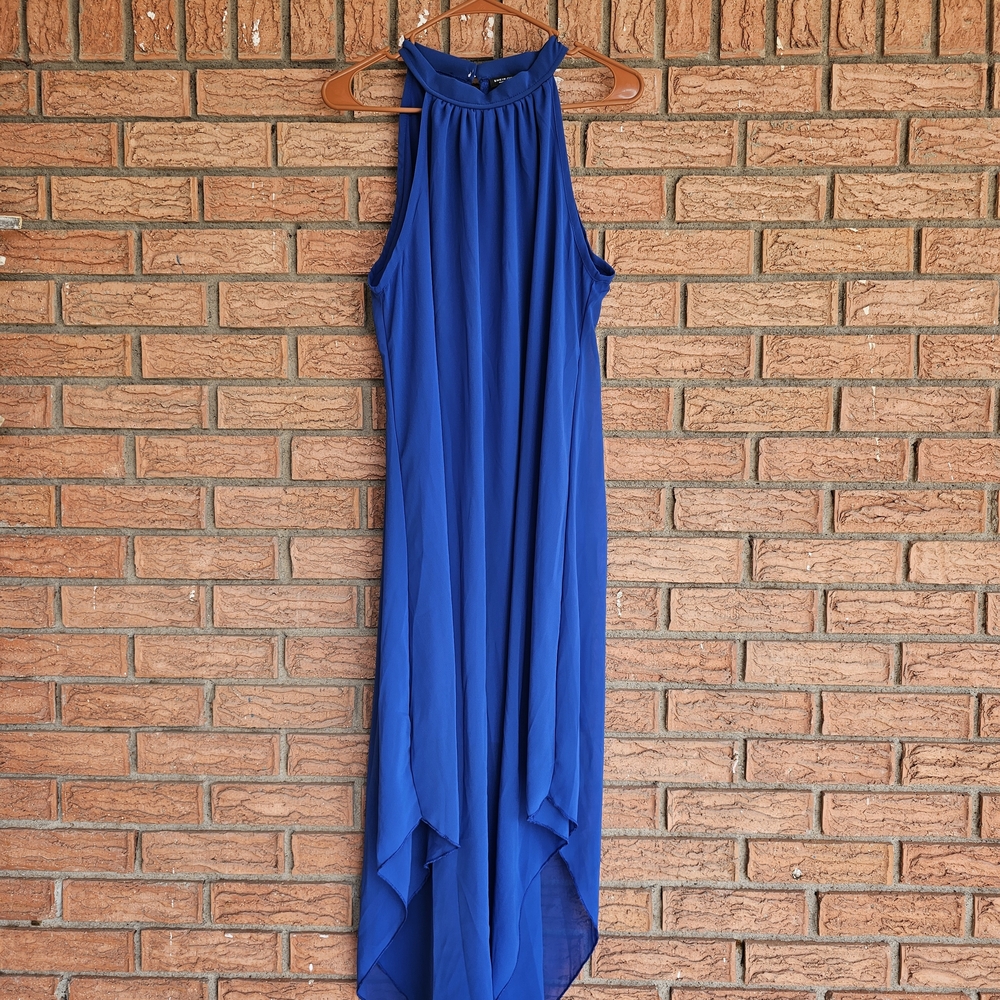 SHEIN Linhara Plus Size Women's Solid Color Open Shoulder Maxi Dress Size 0XL